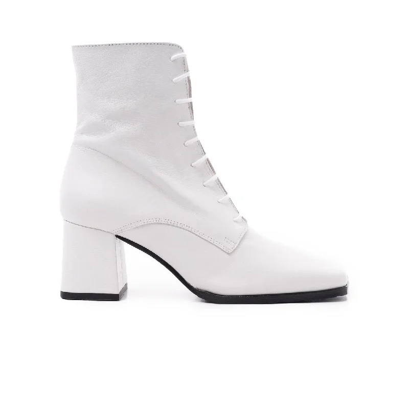 women's ankle boots with pointed toeChatham White Leather