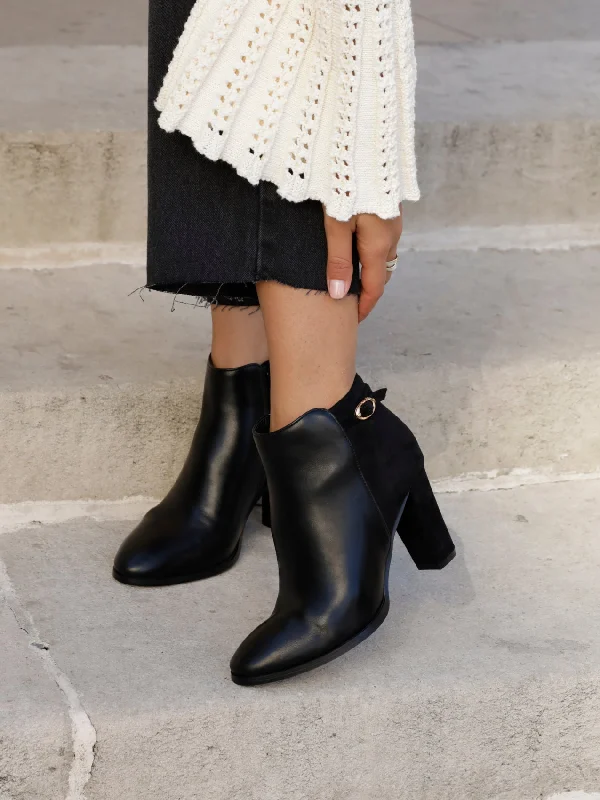 women's ankle boots for wide calvesCHRISTI