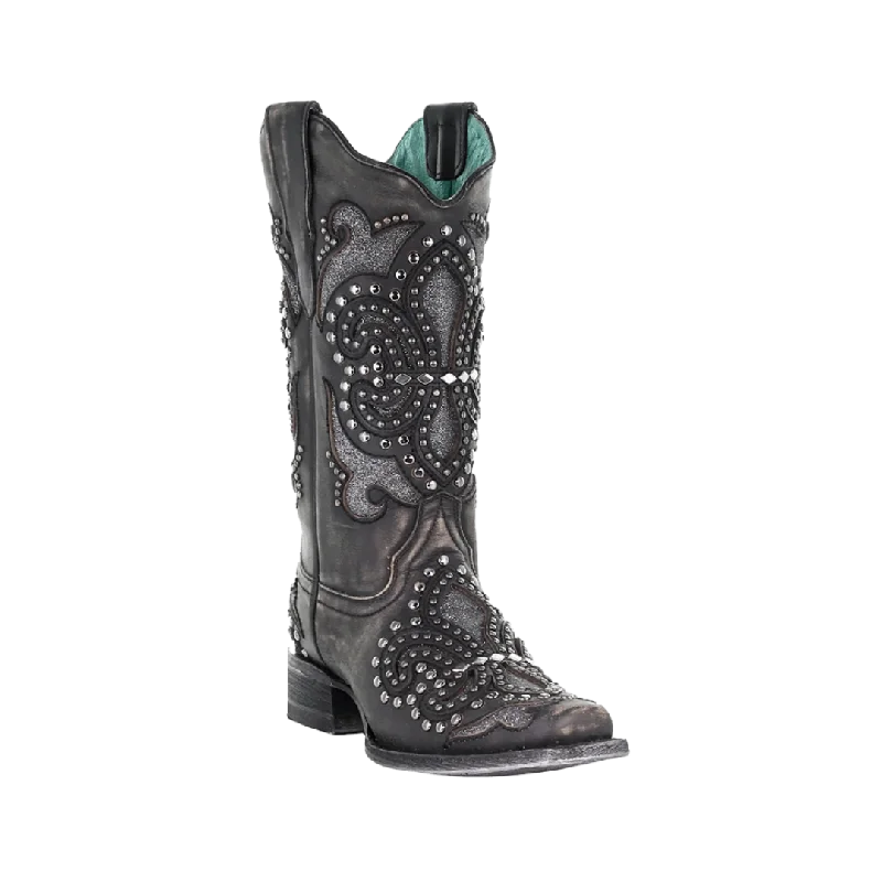 women's cowboy boots for ridingCorral Women's Inlay Western Square Toe Boots