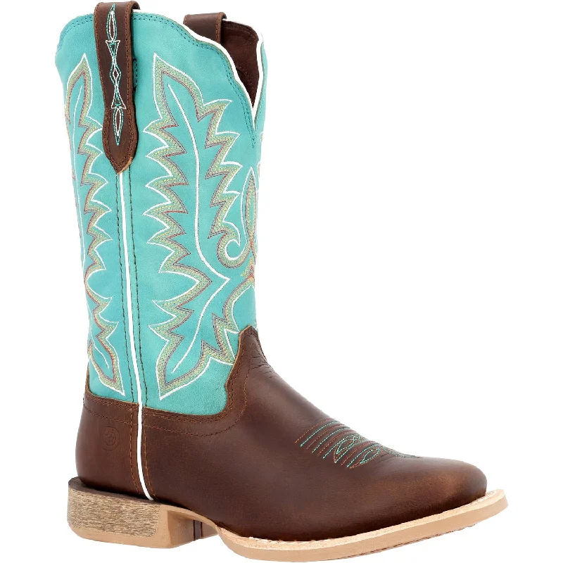 women's western bootsDurango Womens Lady Rebel Pro Bay/Arctic Blue Leather Cowboy Boots