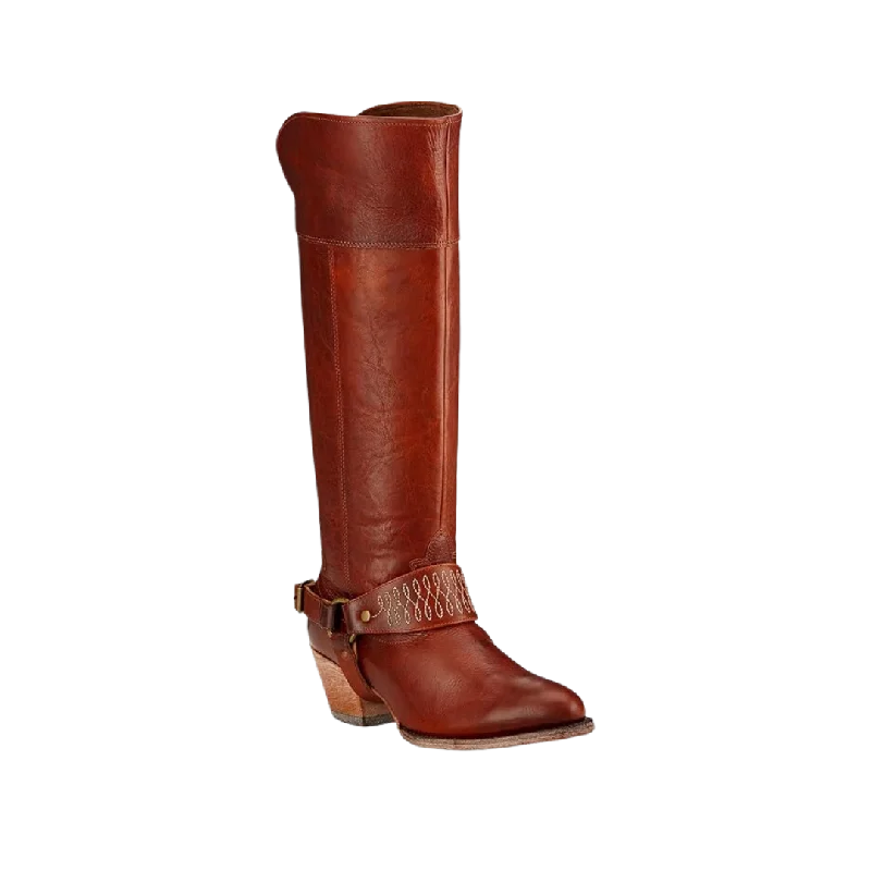 women's cowboy boots for plus sizeAriat Women's Sadler Cedar Western Brown Boot