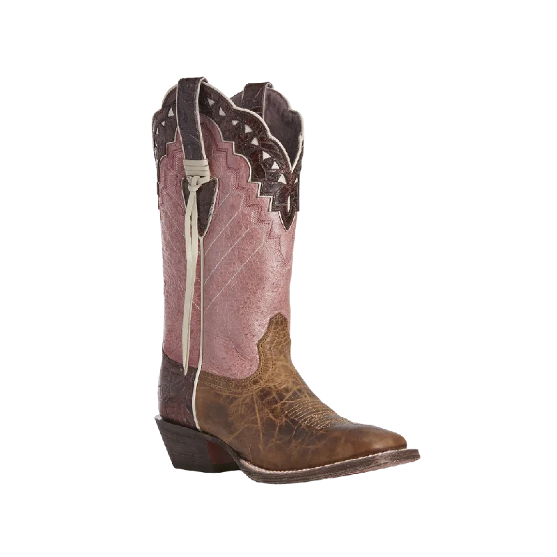 women's waterproof cowboy bootsAriat Women's Ember Western Rose Boots