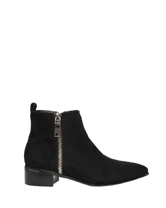 women's ankle boots with square toeFelton Boot Black