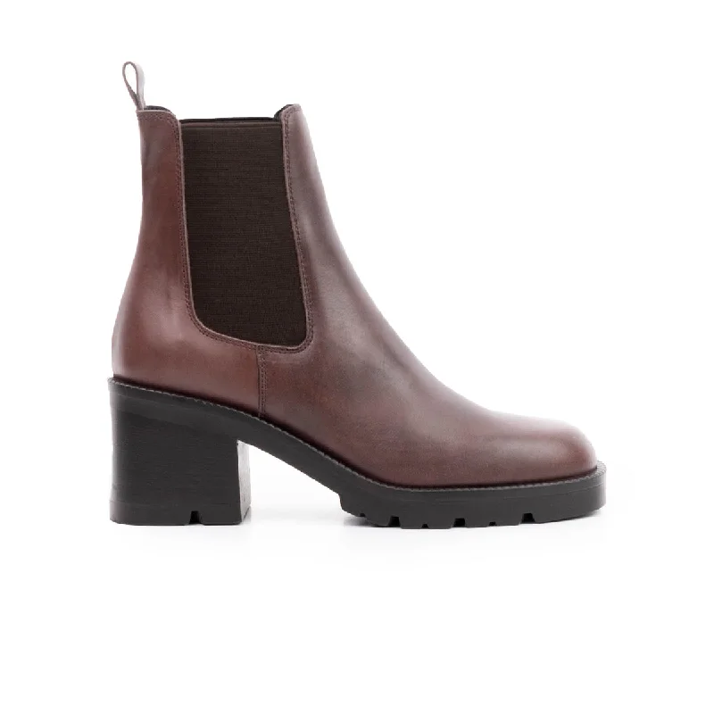 women's ankle boots for dancingGermains Brown Leather