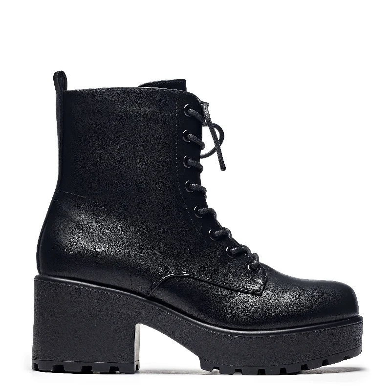 women's ankle boots for workGIN Platform Military Boots