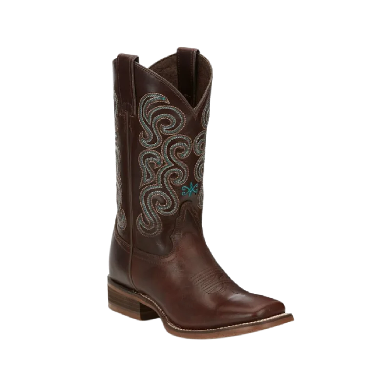 women's suede cowboy bootsNocona Women's Paloma Chocolate Western Boots