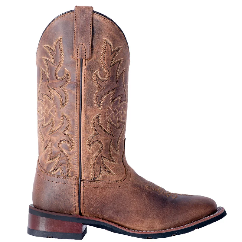 women's cowboy boots with cutoutsAnita Embroidered Square Toe Cowboy Boots