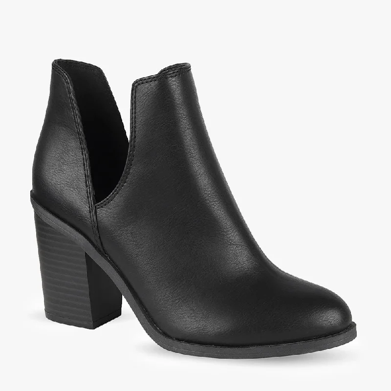 women's heeled boots for tall womenAleena