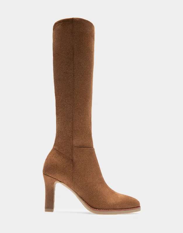 women's heeled boots with zippersLynch