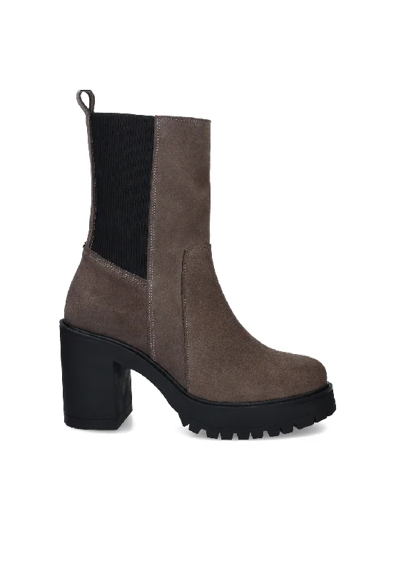 women's ankle boots with over-the-knee lookNABLA