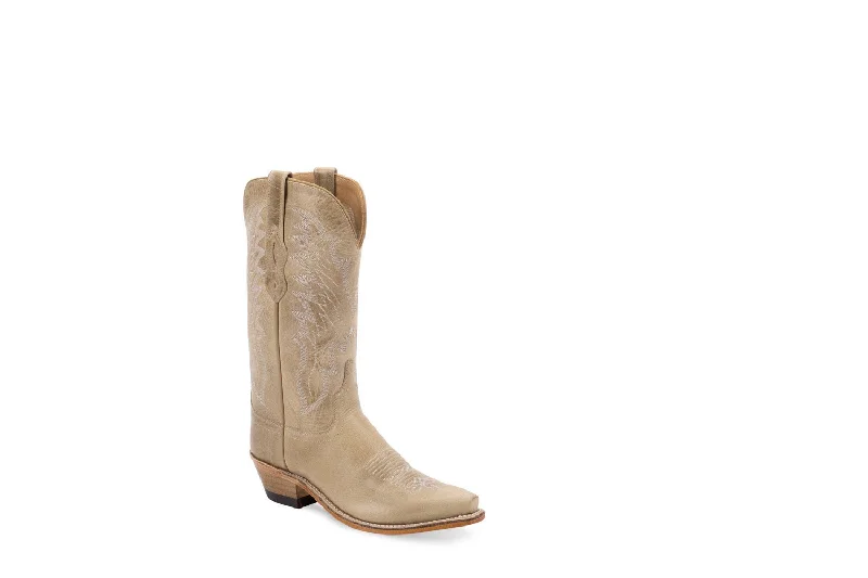 women's cowboy boots in brownOld West Womens Fashion Snip Tan Leather Cowboy Boots