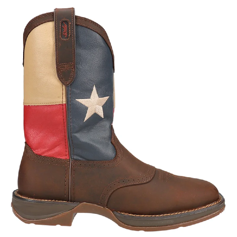 women's short cowboy bootsRebel TX Flag Wellington Square Toe Boots