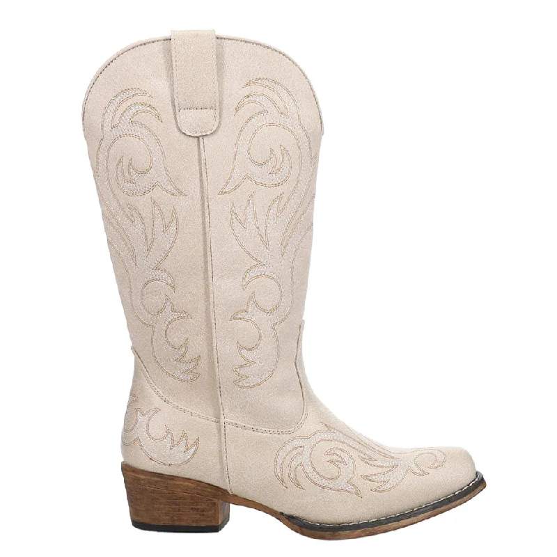 women's cowboy boots with high heelRiley Embroidered Snip Toe Cowboy Boots