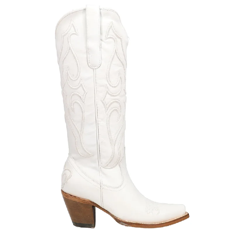 women's cowboy boots for ridingStitch Pattern Embroidery Snip Toe Cowboy Boots