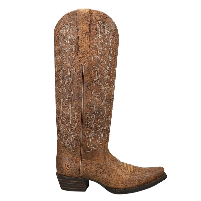 women's waterproof cowboy bootsTallahassee Stretchfit Embroidery Snip Toe Cowboy Boots