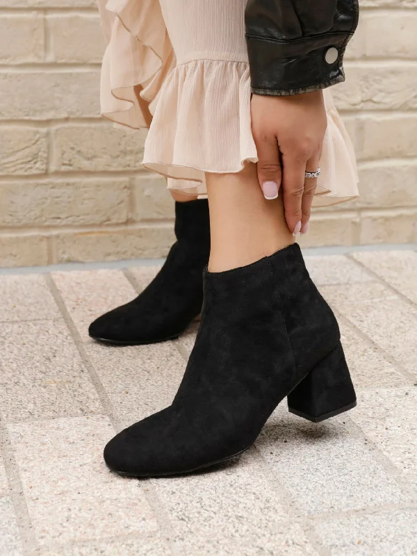 suede ankle boots for womenVERSE