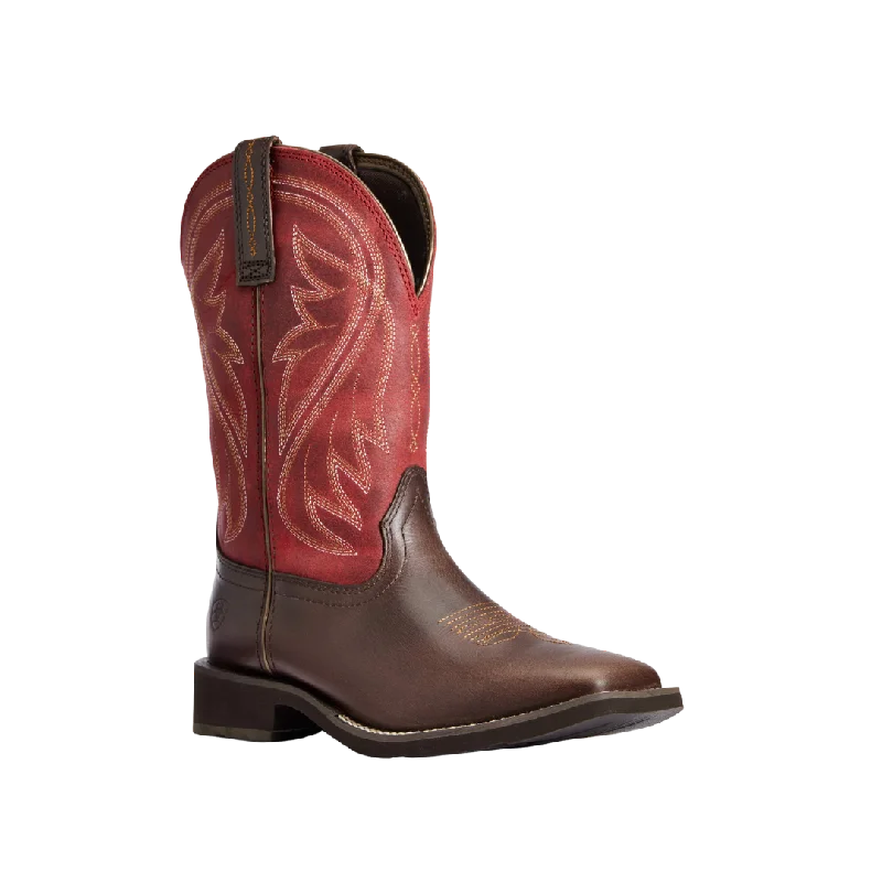 women's leather cowboy bootsAriat Women's Azalea Western Boots