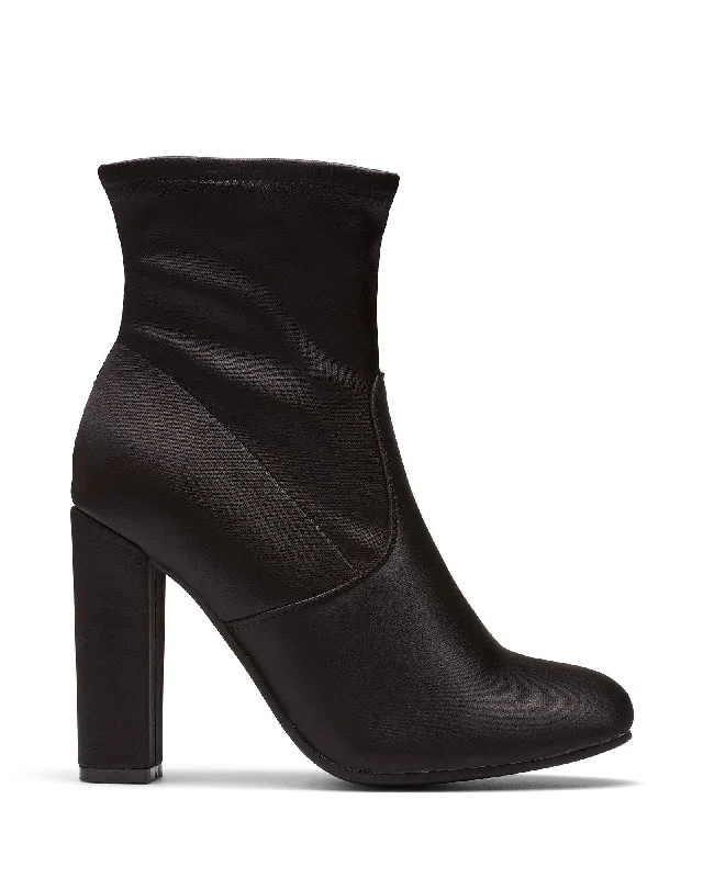 suede ankle boots for womenZeller Boot Black