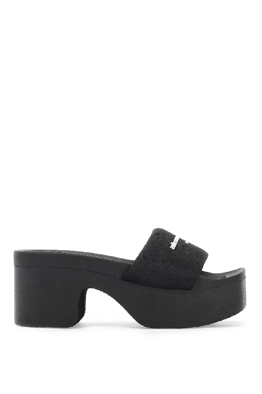 men's mules for beachAlexander Wang Platform Mules With Elevated