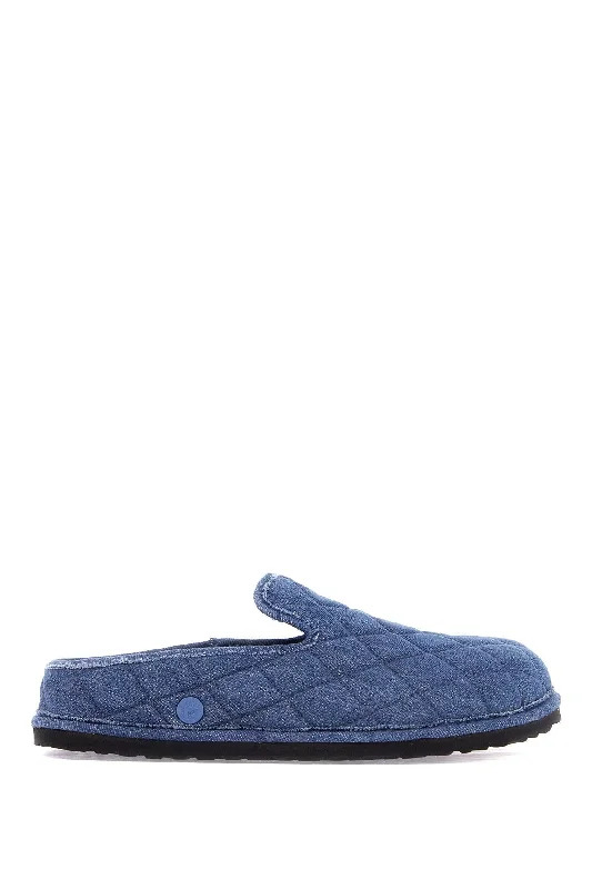 men's mules with cork soleBirkenstock 1774 Women's Quilted blue Eliscu