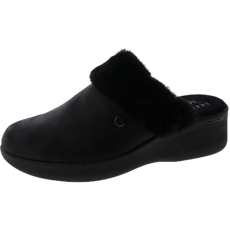 COZY HIGH Womens Faux Leather Round toe Clogs