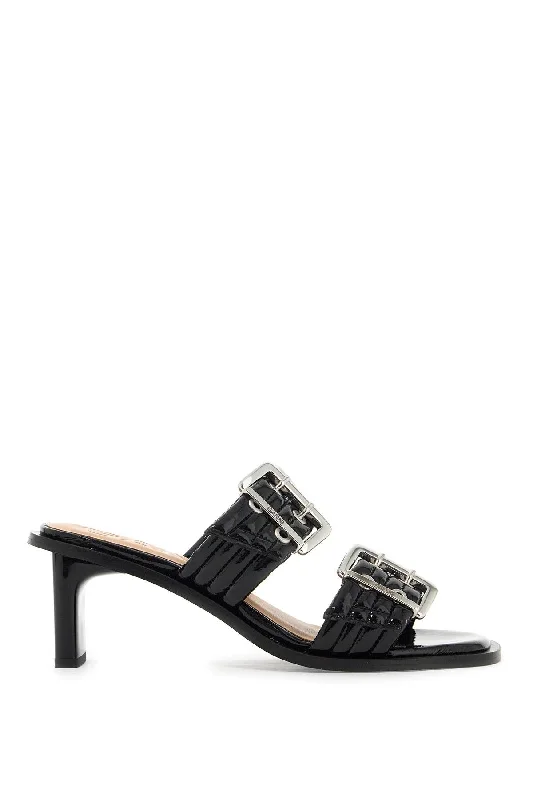 men's mules for dancingGanni Women's "Women's Patent Buckle M