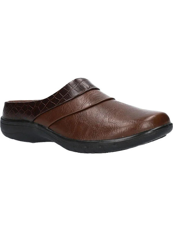 men's mules for outdoor showersSwing Womens Slip On Round Toe Mules