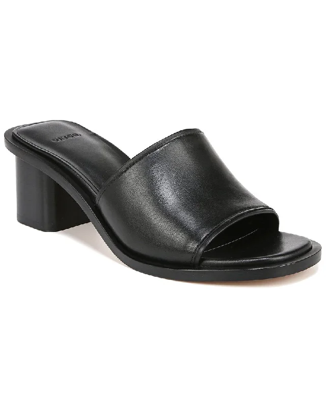 men's mules with buckleVince Donna Leather Slide