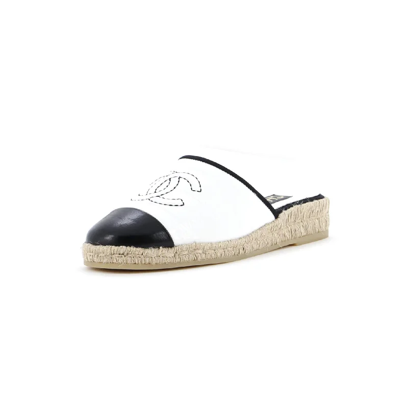 men's mules for springWomen's CC Mule Espadrilles Leather