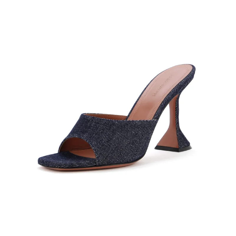 men's mules for spa daysWomen's Lupita Heeled Mules Denim 95